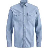 Jack & Jones Skjorta 'JJESheridan' blå denim