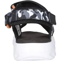 Mountain Warehouse Barn Ripple Camo Lätta Justerbara Utomhussandaler (Svart)