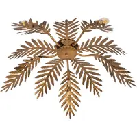 QAZQA Vintage taklampa guld 70 cm 5-ljus - Botanica