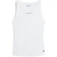 Tommy Hilfiger Tommy Jeans Logo Ribbed Slim Tank Top