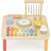Viga Toys Staliukas 7-i-1 sensorisk musiksats i trä för barn