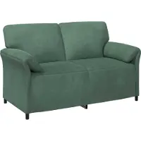 vidaXL 2-sits soffa Havgrön 158 x 83 x 95 cm Sammet