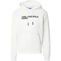 Karl lagerfeld JEANS Sweatshirt svart / vit