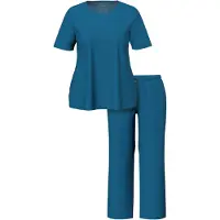 Ulla Popken Pyjamas petrol