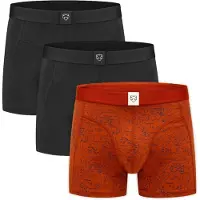 Adam Boxershorts 'Ginger Scoutmap' blodröd / svart