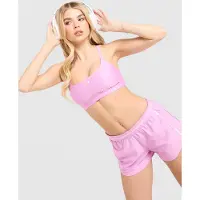 Under Armour Strappy Mesh Sports Bra, rosa