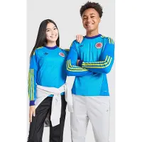 Adidas Originals Scotland 2026 Long Sleeve Goalkeeper Shirt Junior, blå