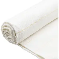 Yazy Överlockande tuftduk med markerade linjer - Primär munktyg Punch Nål Tyg för DIY Rug-Punch Tufting Gun 70*70cm benvit färg