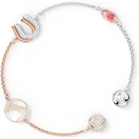 Swarovski Remix Collection Lyckosträng Armband med Multimetallfinish Damarmband 5572648+5563083 Box (Random Color),M