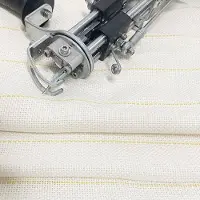Yazy Överlockande tuftduk med markerade linjer - Primär munktyg Punch Nål Tyg för DIY Rug-Punch Tufting Gun 150*150cm benvit färg