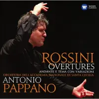Warner CD GIOACCHINO ROSSINI - ORCHESTRA DELL - Ouvertyrer / Andante E Tema Con Vari 0825646243440 Warner Classics 2014 Japan Klassisk Begagnad