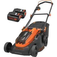 Black & Decker Batteridriven gräsklippare CLM3825L2-QW; 36 V; 38 cm; 2x2,5 Ah batt.