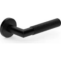 Metal-Bud dörrhandtag inomhus Black Inox CORSA, svart
