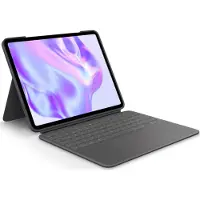 Logitech Bluetooth Combo Touch iPad Pro Tangentbord för surfplatta Passar till följande märken (surfplatta): Apple iPad Pro 13 (2024)