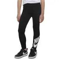 Nike Leggings 'Club' svart / vit