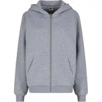 Urban Classics Fluffy Sweatshirt Med Dragkedja