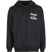 Mister tee Escape From Reality Zip Sweatshirt Med Dragkedja