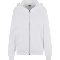 Urban Classics Fluffy Sweatshirt Med Dragkedja