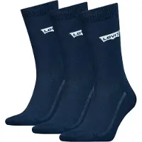 Levi's Strumpor - 3-pack - Marinblå m. Vit - - 43/46 - Strumpor
