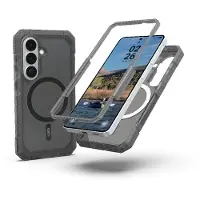 Uag - Trooper w/Magnet Cover - Ash - Samsung S26