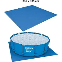 Bestway Skydd för poolgolv 335x335 cm