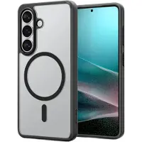 Spigen Ultra Hybrid (MagFit), Mobilskal, Samsung, Galaxy S26, 16 cm (6.3), Transparent, Svart