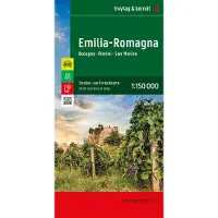 Emilia-Romagna Road and Leisure Map
