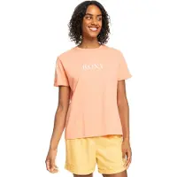 Roxy Noon Ocean Short Sleeve T-shirt Orange S Kvinna