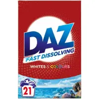 Daz Whites & Colours Tvättmedel Pulver – 1050 g
