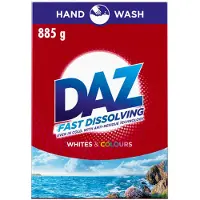 Daz Whites & Colours Snabblösande Handtvätt Tvättmedelspulver - 885 g