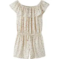 Name it Jumpsuit - NkfVinaya - Mandelmjölk/Söta blommor - - 10 år (140) - Jumpsuit