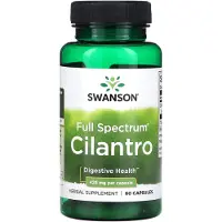 Swanson Health Fullspektrum Koriander, 425 mg, 60 kapslar