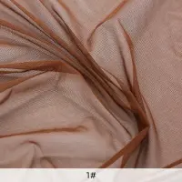 Chic Home Mjukt 4-vägs stretch meshtyg för dans tyll DIY kläder sömnadstyg naken hudfärg spandex mesh underkläder strumpor 45x150cm