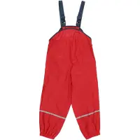 Playshoes Hängselbyxa marinblå / ljusgrå / röd
