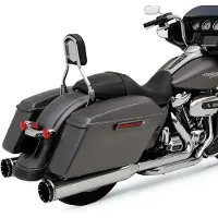 Khrome Werks Dominator Harley Davidson Flh 1868 Abs 2021/flhfb 1868 Abs 2023 Icke-homologiserat Komplett Avgassystem