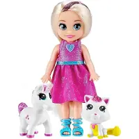 Zuru S001-SPARKLE GIRLZ-DOLLS PLAYSET-DOLLS & PETS-4