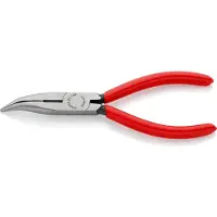 Knipex 25 21 160, Avbitartång, Kromvanadinstål, Plast, Röd, 160 mm, 112 g