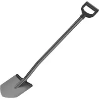 Cellfast Trädgårdsspade, spetsig BASIC; 178 mm; 1160 mm