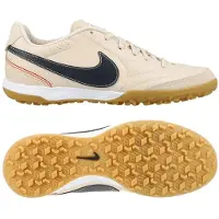 Nike Tiempo Ligera Pro Fold-over Tongue TF R10 - Pärlvit/Mörk Obsidian LIMITED EDITION - Turf (TF), storlek 37½