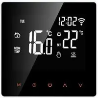 Mtp Products WT81 Smart WiFi-termostat för vattenburen golvvärme - Tuya-appen, Alexa, Google Home