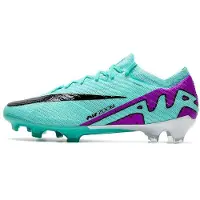 Nike Zoom Mercurial Vapor 15 Elite FG Peak Ready Pack Unisex Sneakers Blå Hyper-Turkos Svart DJ4978-300 41