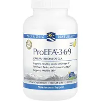Nordic Naturals Proefa - 3-6-9, Citron, 180 Mjuka Kapslar