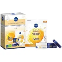 Nivea Q10 Glowing & Radiant Skin Presentset – 3 st