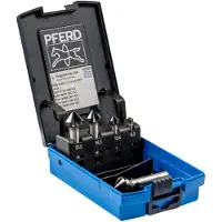 PFERD TOOLS SET KES HSS DIN 335 C90° 5 HC-FEP 25202159 Konisk försänkarset 6.3 mm, 10.4 mm, 16.5 mm, 20.5 mm, 25 mm HSS 1 st