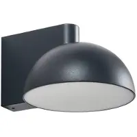 LUCANDE Utomhusbelysning , Velira, Svart, Metall, Modern