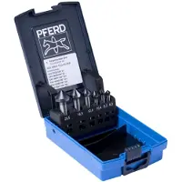 PFERD TOOLS SET KES HSS DIN 335 C90° 6 HC-FEP 25202160 Konisk försänkarset 6.3 mm, 8.3 mm, 10.4 mm, 12.4 mm, 16.5 mm, 20.5 mm HSS 1 st