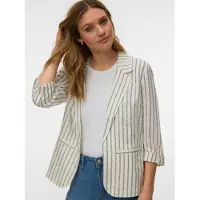 Vero Moda Kavaj 'VMRosie' ecru / mörkbeige