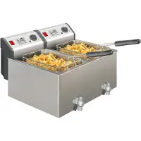 Fritel TURBO SF 4920 - Fritös - 16 liter - 6.6 kW - rostfritt stål