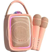 Mobility On Board MOB Speaker Karaoke Kit Sing Party Pink