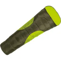 Camping Check Sovpåse - Mamma Deluxe - Olivgrön/Neongrön - - One Size - Sovpåse